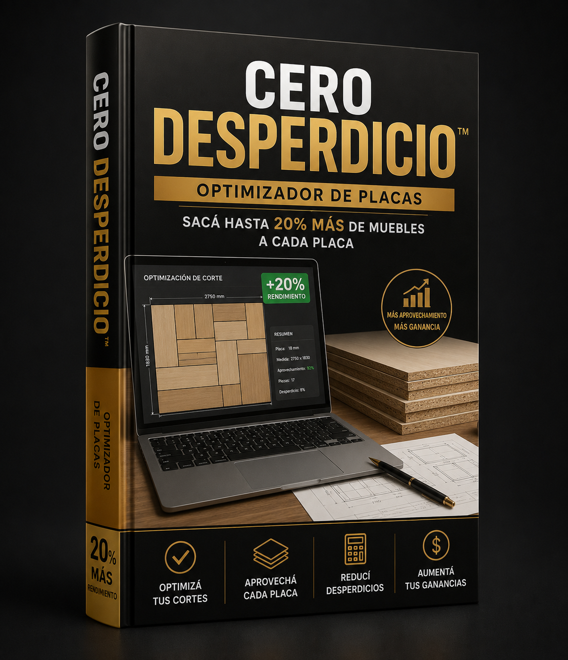 Cero Desperdicio™ — Optimizador de Placas
